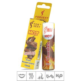 Gel Comestível For Sexy Hot 15ml (ST730) - Chocolate - Revender Sex Shop- Sex Shop discreta em BH