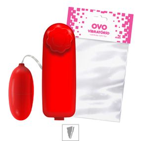 Ovo Vibratório Bullet Acaso (ST742) - Vermelho - Revender Sex Shop- Sex Shop discreta em BH