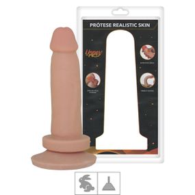 Prótese 14x11cm Com Ventosa Tom Upper (UP212-ST768) - Bege - Revender Sex Shop- Sex Shop discreta em BH