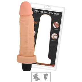 Prótese 17x14cm Com Vibro Bernard Upper (UP238-ST787) - Bege - Revender Sex Shop- Sex Shop discreta em BH