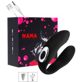 Vibrador Para Casal Recarregável Nana SI (ST917) - Preto - Revender Sex Shop com menor preço de BH