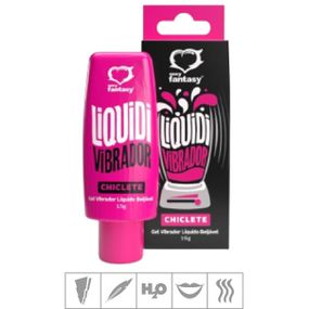 Excitante Unissex Liquidi Vibrador 15g (ST945) - Chiclete - Revender Sex Shop com menor preço de BH