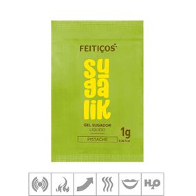 Sugalik Sugador Líquido Sachê 1g - (ST963) - Pistache - Revender Sex Shop com menor preço de BH