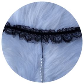 *Calcinha Com Pérola e Alça em Renda 50 Tons (17553) - Preto... - Revender Sex Shop com menor preço de BH