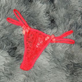 *Calcinha Sedução 50 Tons (TO006) - Vermelho - Revender Sex Shop- Sex Shop discreta em BH
