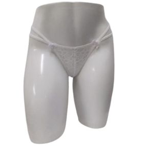 Calcinha Com 2 Alça 50 Tons (TO033) - Branco - Revender Sex Shop com menor preço de BH