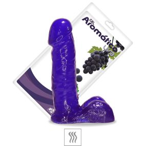 Prótese 14x12cm Com Escroto Aromática (UVA05-12380) - Uva - Revender Sex Shop- Sex Shop discreta em BH