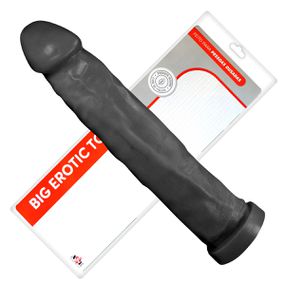 Prótese 27x17cm Gigante (ADAO06) - Preto - Revender Sex Shop- Sex Shop discreta em BH