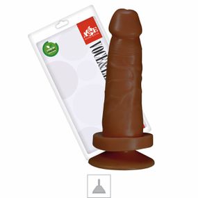 Prótese 14x13cm Com Ventosa (ADAO22) - Marrom - Revender Sex Shop- Sex Shop discreta em BH