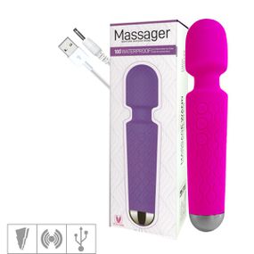 Massageador Recarregável Varinha Mágica Waterproof VP (AV000... - Revender Sex Shop- Sex Shop discreta em BH