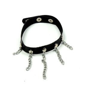 *Gargantilha Com Corrente Dominatrixxx (DX511) - Preto - Revender Sex Shop com menor preço de BH