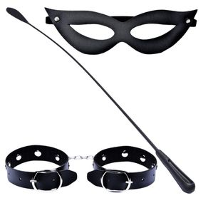 *Kit Tiazinha Chibata Algema e Máscara Dominatrixxx (DX6182)... - Revender Sex Shop- Sex Shop discreta em BH