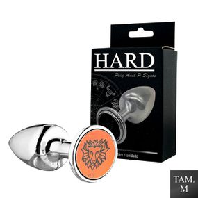 Plug Metálico M Signos Leão (HA163LE) - Cromado - Revender Sex Shop com menor preço de BH