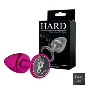 Plug Metálico M Signos Escorpião (HA163ES) - Rosa - Revender Sex Shop com menor preço de BH