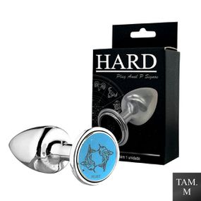 Plug Metálico M Signos Peixes (HA163PX) - Cromado - Revender Sex Shop com menor preço de BH