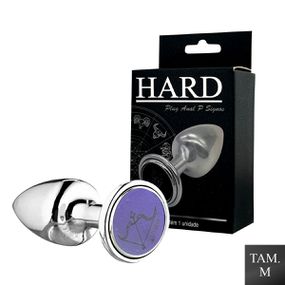 Plug Metálico M Signos Sagitário (HA163SA) - Cromado - Revender Sex Shop com menor preço de BH