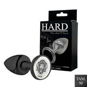 Plug Metálico M Signos Virgem (HA163VI) - Onix - Revender Sex Shop com menor preço de BH
