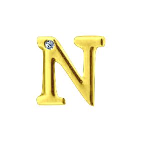 Letras Para Personalização Dourada (HA180D). - N - Revender Sex Shop com menor preço de BH