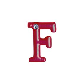 Letras Para Personalização Vermelha (HA180V). - F - Revender Sex Shop com menor preço de BH