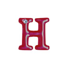 Letras Para Personalização Vermelha (HA180V). - H - Revender Sex Shop com menor preço de BH
