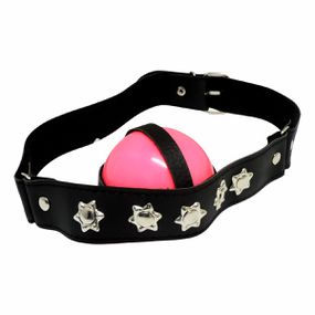 Mordaça Bola Brasil Fetiche (MBL115-ST532) - Rosa - Revender Sex Shop- Sex Shop discreta em BH