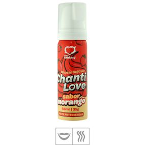 Mousse Efervescente Chanti Love 66ml (ST843) - Morango - Revender Sex Shop- Sex Shop discreta em BH