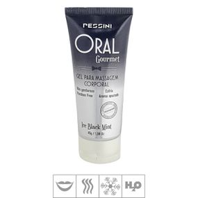 Gel Comestível Oral Gourmet Ice 45g (ST871) - Black Mint - Revender Sex Shop- Sex Shop discreta em BH