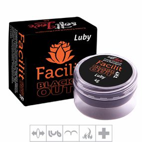 **Gel Para Sexo Anal Facilit Blackout 4x1 Luby 4g (00433) - ... - Tabuê Sex shop atacado - Produtos eróticos com preços de fábrica.