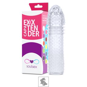 Capa Peniana de 13cm Para 15cm Extender (ST632-SS100) - Tran... - Tabuê Sex shop atacado - Produtos eróticos com preços de fábrica.