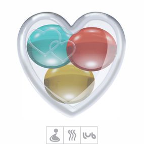 *Bolinhas Aromatizadas Variadas Embalagem Coração 3un (16448... - Tabuê Sex shop atacado - Produtos eróticos com preços de fábrica.