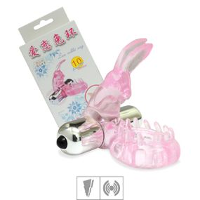 *Anel Peniano Com Vibro Love Rabbit Ring SI (1150) - Rosa - Tabuê Sex shop atacado - Produtos eróticos com preços de fábrica.