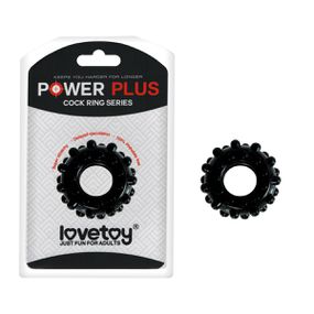 *Anel Peniano Com Esferas Love Toy SI - (1241-1245) - Preto - Tabuê Sex shop atacado - Produtos eróticos com preços de fábrica.