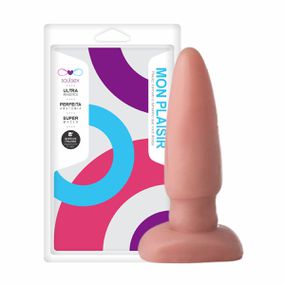 Plug Mon Plaisir 12cm - (SSP005P-16592). - Bege - Tabuê Sex shop atacado - Produtos eróticos com preços de fábrica.