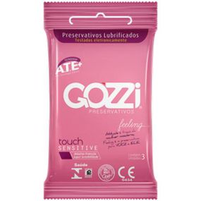 Preservativo Gozzi Feeling 3un Validade 02/22 (17564) - Padr... - Tabuê Sex shop atacado - Produtos eróticos com preços de fábrica.