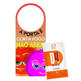 Kit A Porta É Corta Fogo (17910) - Padrão - Tabuê Sex shop atacado - Produtos eróticos com preços de fábrica.