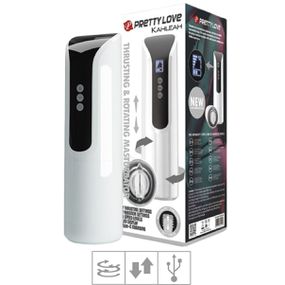 Masturbador Lanterna Kahleah SI -(4008) - Branco - Tabuê Sex shop atacado - Produtos eróticos com preços de fábrica.