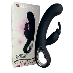 Vibrador Ponto G Recarregável Webb SI (5506) - Preto - Tabuê Sex shop atacado - Produtos eróticos com preços de fábrica.