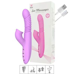 Vibrador Vai e Vem Recarregável Sex Massager SI (6035) - Ro... - Tabuê Sex shop atacado - Produtos eróticos com preços de fábrica.