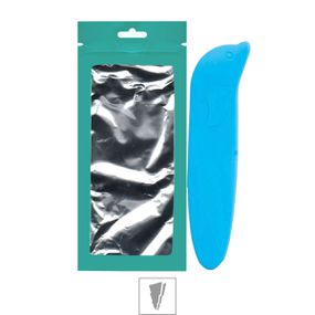 Vibrador Ponto G Aveludado Golfinho SI - (6178-ZT) - Azul - Tabuê Sex shop atacado - Produtos eróticos com preços de fábrica.