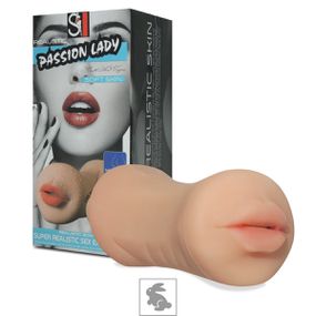 Masturbador Boca e Vagina Passion Lady SI (6524) - Bege - Tabuê Sex shop atacado - Produtos eróticos com preços de fábrica.