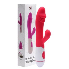 Vibrador Ponto G SI (7319) - Vermelho - Tabuê Sex shop atacado - Produtos eróticos com preços de fábrica.