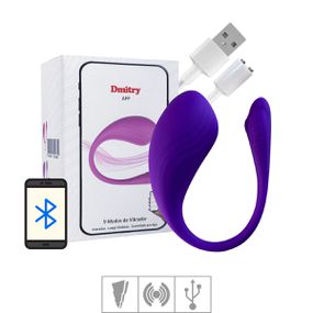 Estimulador Recarregável Via APP Dmitry SI (8289) - Roxo - Tabuê Sex shop atacado - Produtos eróticos com preços de fábrica.
