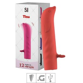 Vibrador Ponto G Golfinho Tina SI -(8731) - Vermelho - Tabuê Sex shop atacado - Produtos eróticos com preços de fábrica.