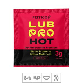 Lubrificante Beijável LubPro Hot Premium Sachê 3g (992203) -... - Tabuê Sex shop atacado - Produtos eróticos com preços de fábrica.