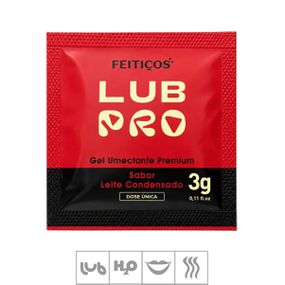 Lubrificante LubPro Premium Sachê 3g (992903) - Leite Conden... - Tabuê Sex shop atacado - Produtos eróticos com preços de fábrica.