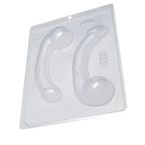 Forma Acetato Formato de Pênis 1un (BW903) - Transparente - Tabuê Sex shop atacado - Produtos eróticos com preços de fábrica.