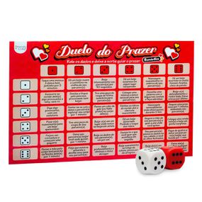 Jogo Duelo do Prazer Romântico (DP1100) - Padrão - Tabuê Sex shop atacado - Produtos eróticos com preços de fábrica.