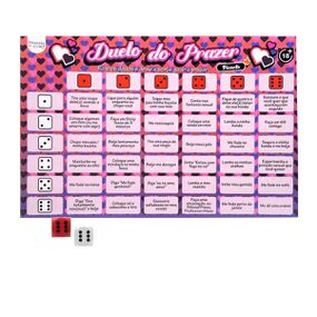 Jogo Duelo do Prazer Picante (DP1300) - Padrão - Tabuê Sex shop atacado - Produtos eróticos com preços de fábrica.