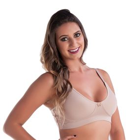 *Soutien Duanip Sem Aro E Sem Bojo (DU633). - Nude - Tabuê Sex shop atacado - Produtos eróticos com preços de fábrica.