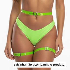 *Harness Para Cintura (GS101002) - Verde - Tabuê Sex shop atacado - Produtos eróticos com preços de fábrica.